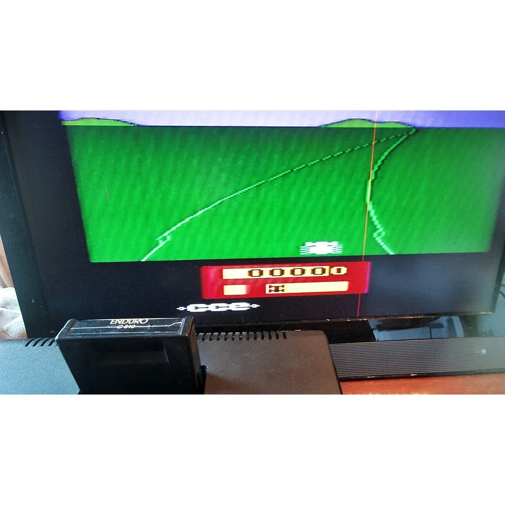 4x Enduro Polyvox / CCE (C-810) South America Brazil Atari 2600 NTSC